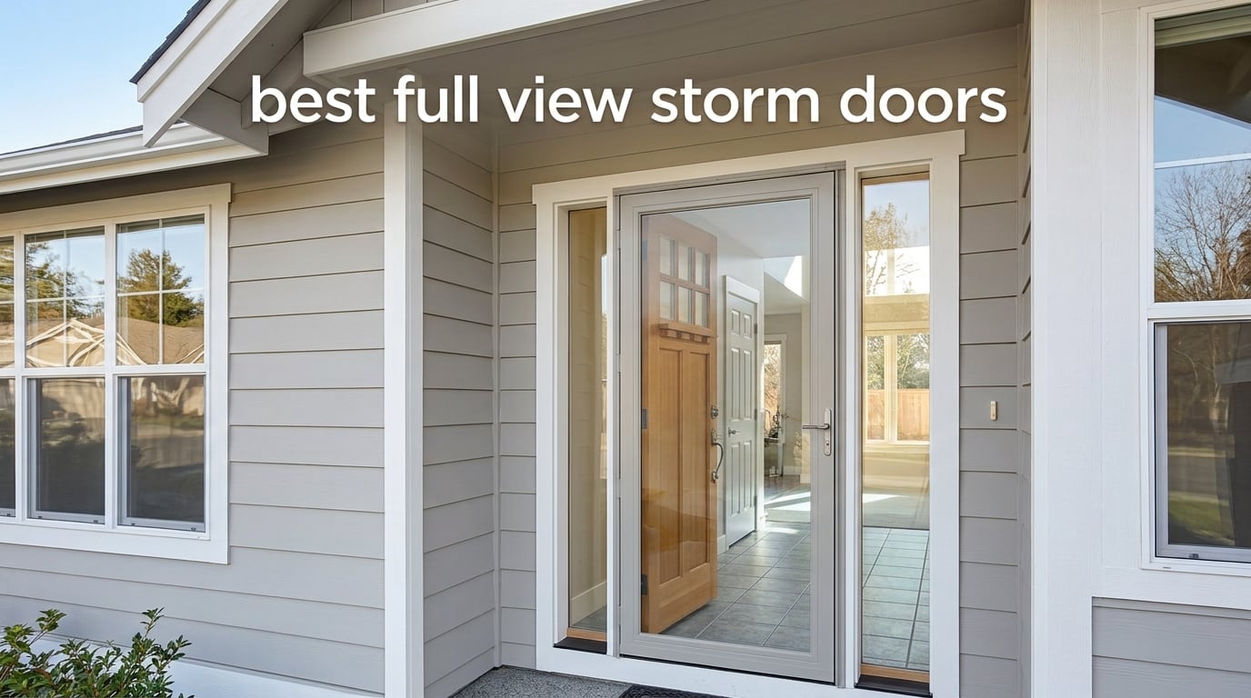 best full view storm doors