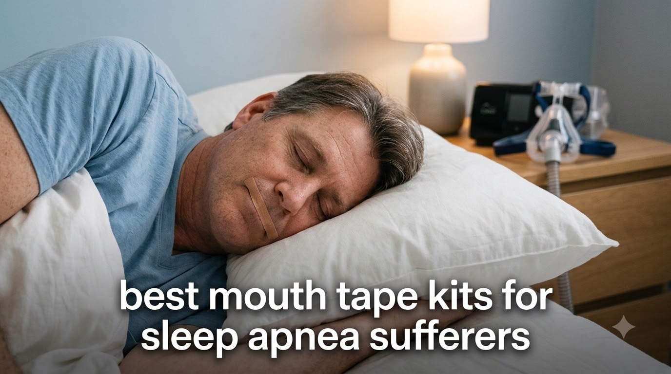 best mouth tape kits for sleep apnea sufferers