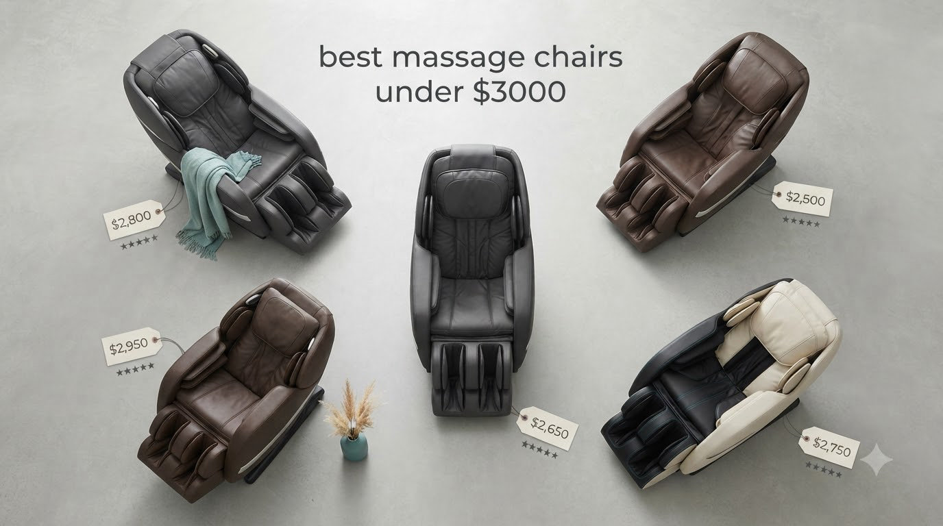 best massage chairs under $3000