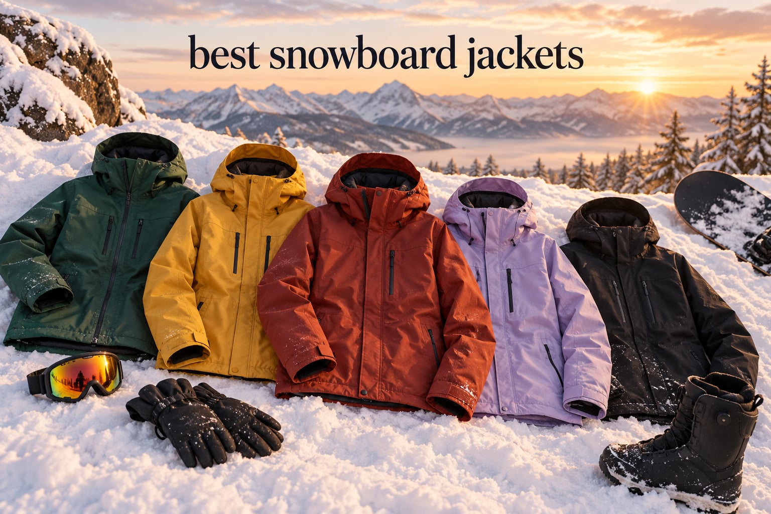 best snowboard jackets