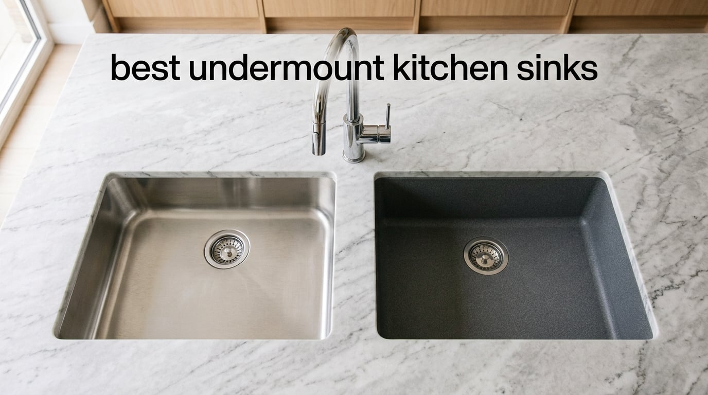 best undermount kitchen sinks