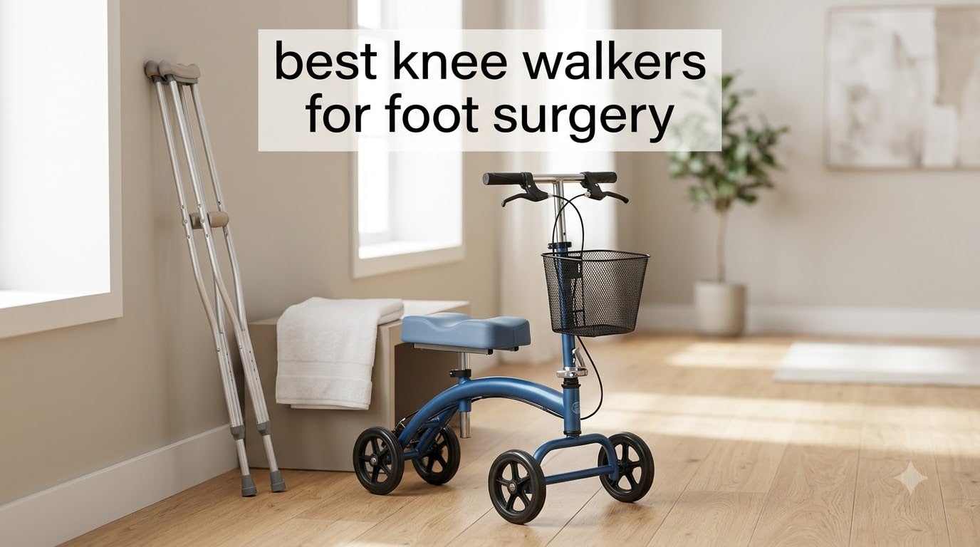 best knee walkers for foot surgery