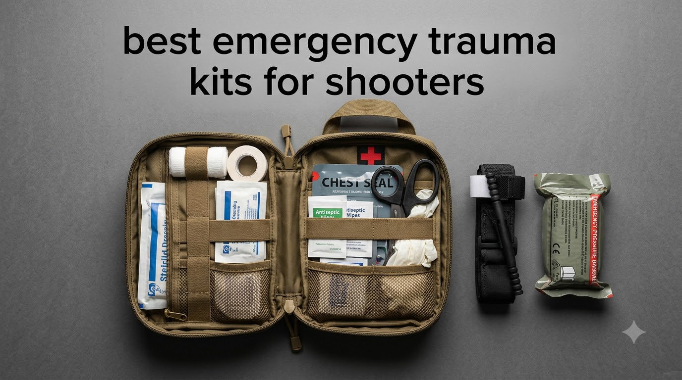 best emergency trauma kits for shooters