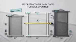 best retractable baby gates for wide openings