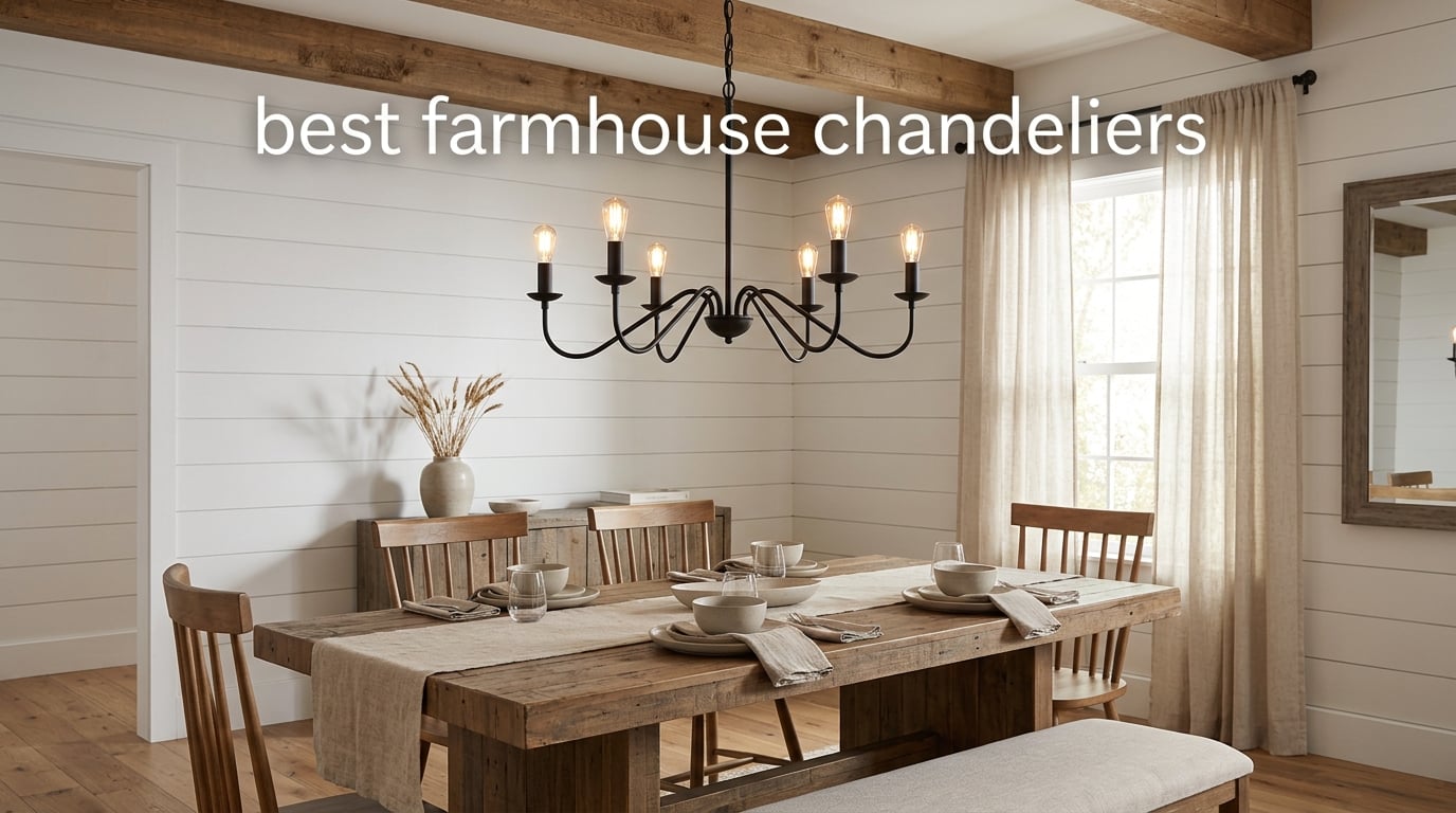 best farmhouse chandeliers