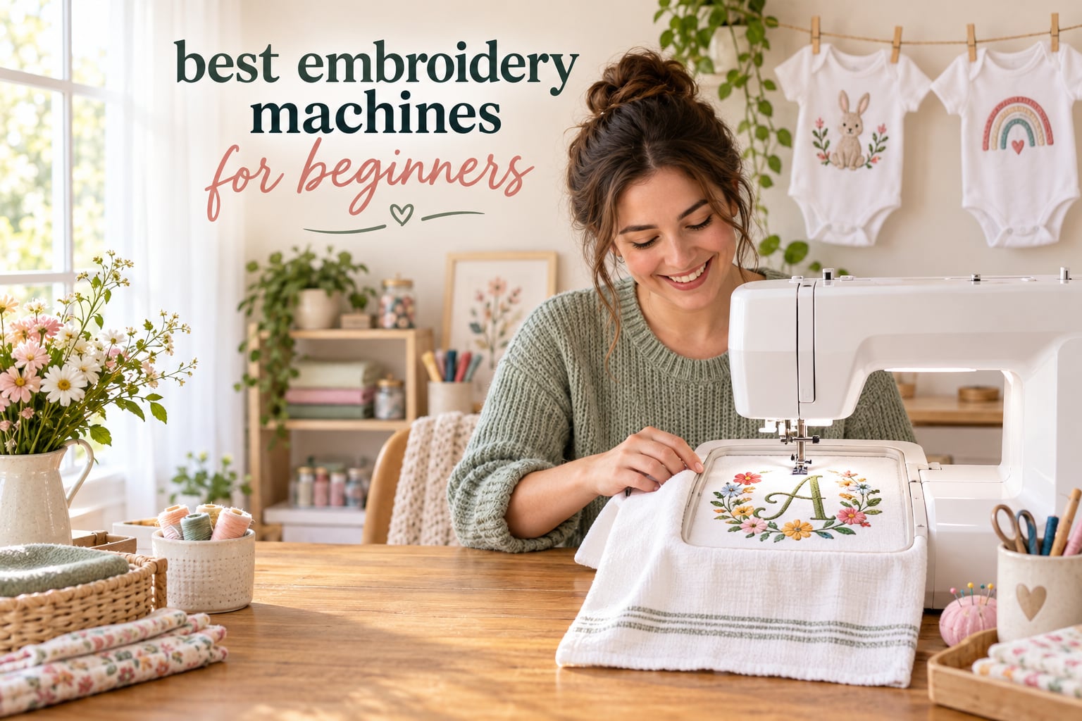 best embroidery machines for beginners