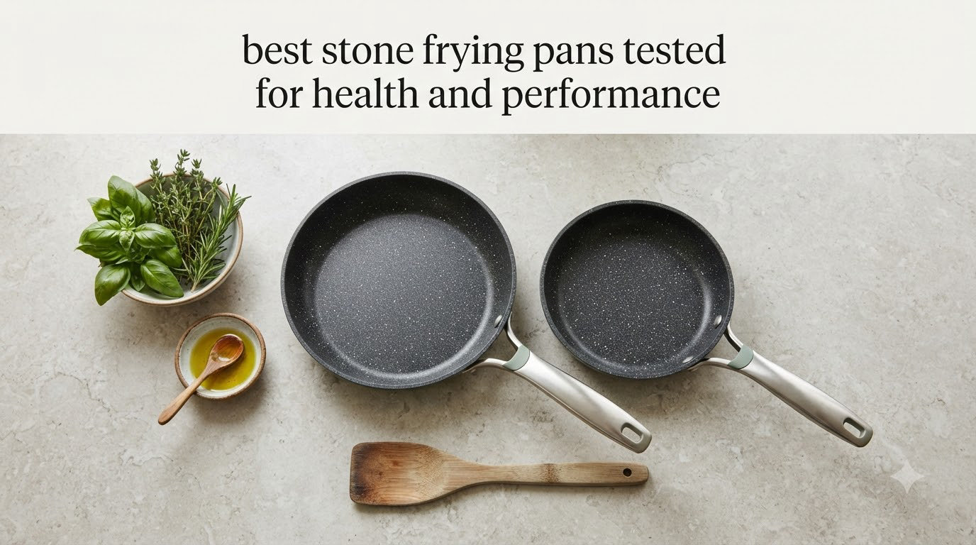 best stone frying pans tested for health and performance