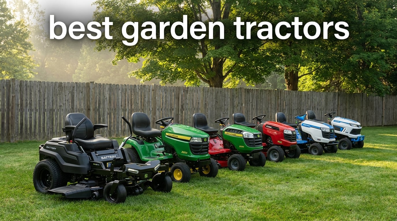 best garden tractors