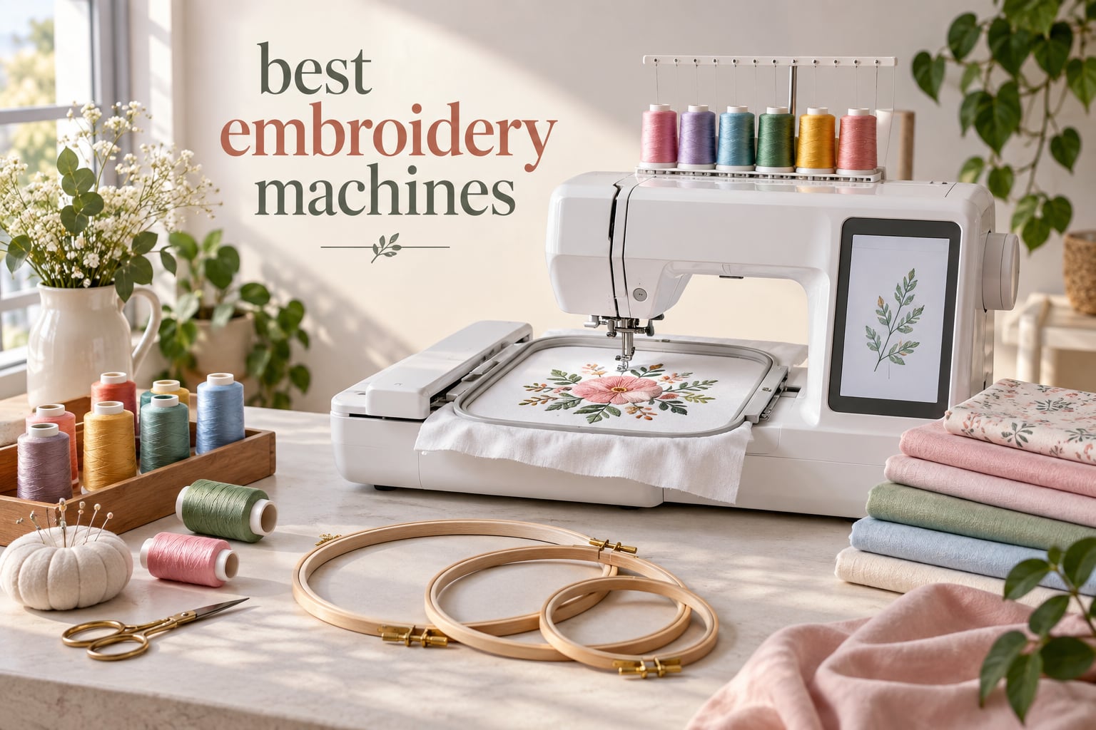 best embroidery machines