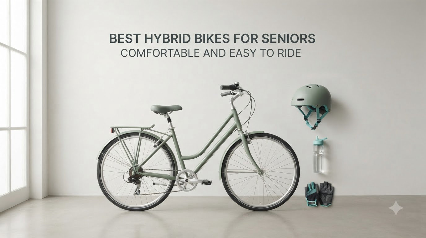 best hybrid bikes for seniors comfortable and easy to ride