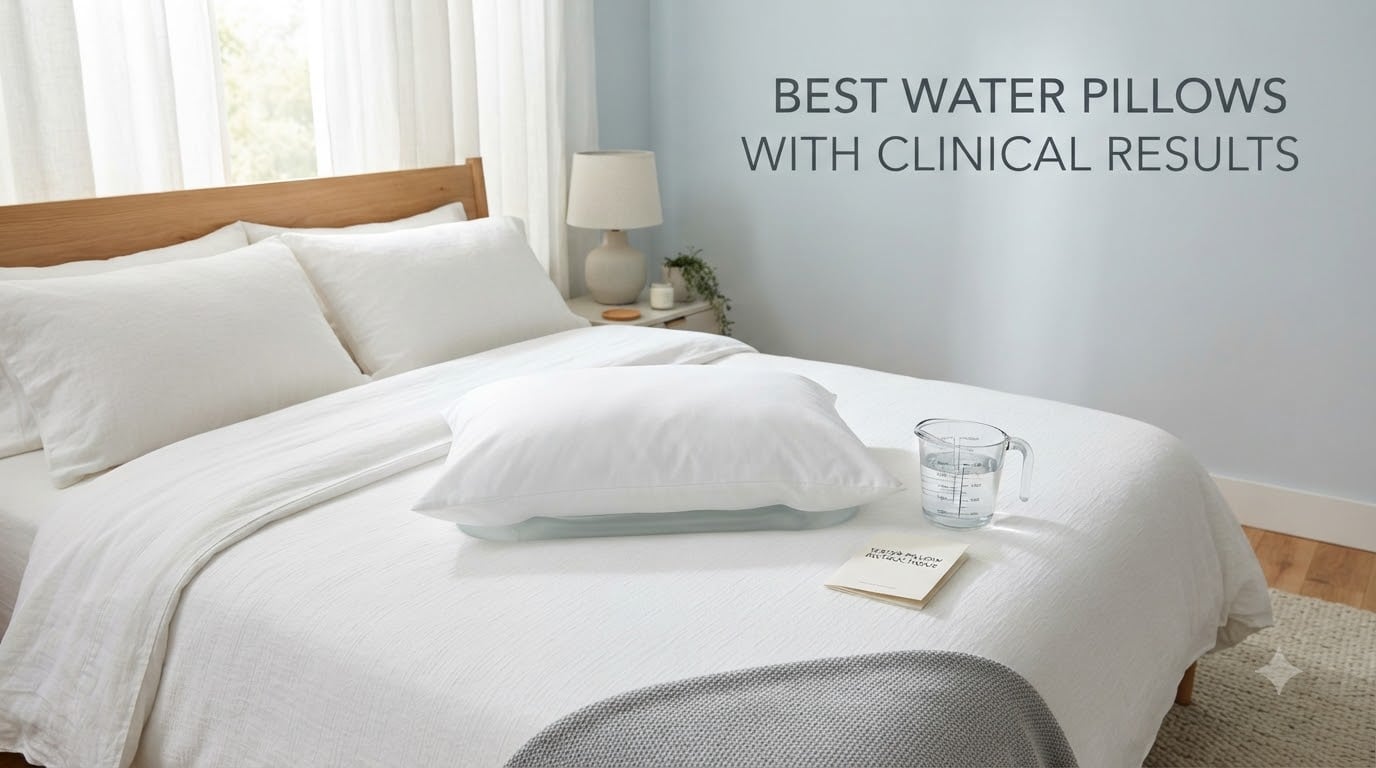 best water pillows with clinical results