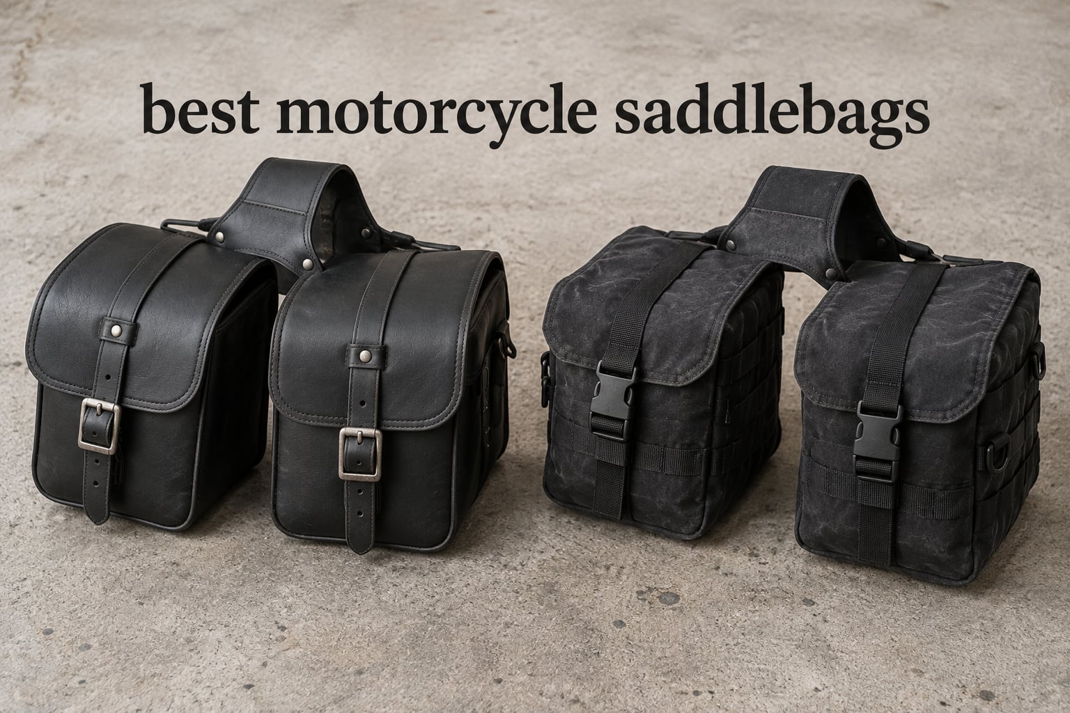 best motorcycle saddlebags
