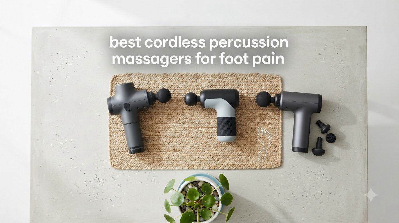 best cordless percussion massagers for foot pain