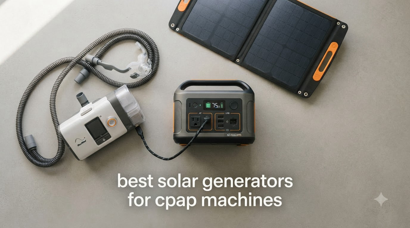 best solar generators for cpap machines