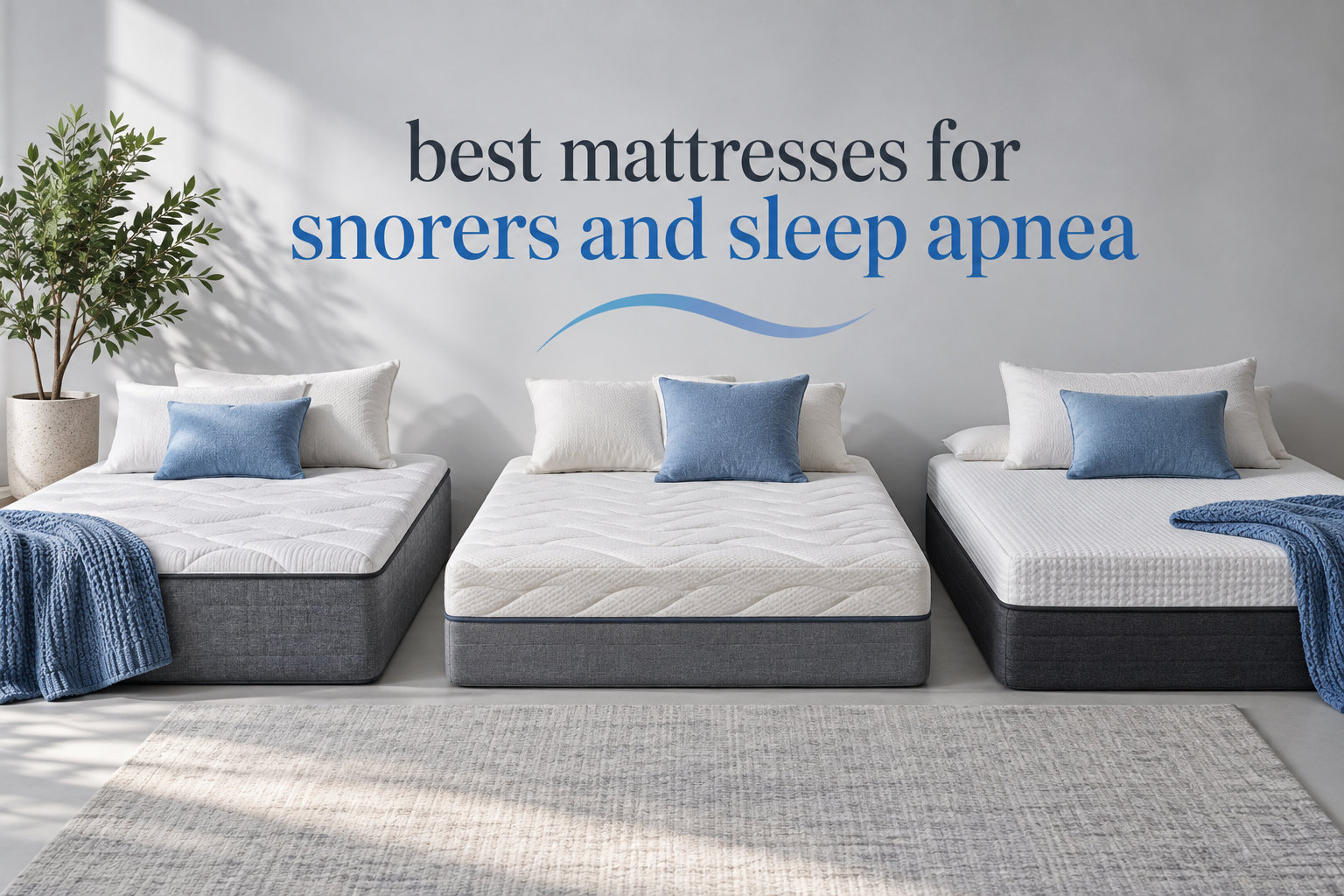 best mattresses for snorers and sleep apnea