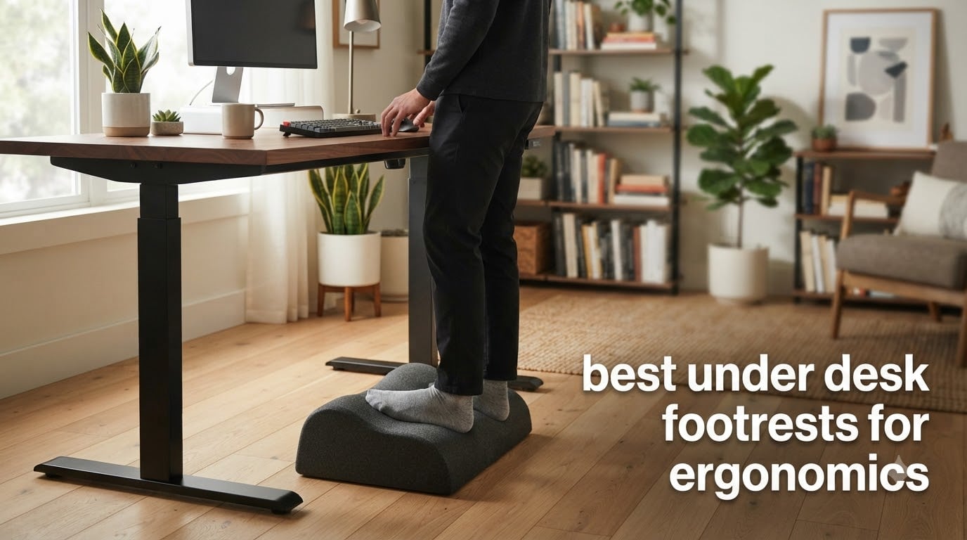 best under desk footrests for ergonomics