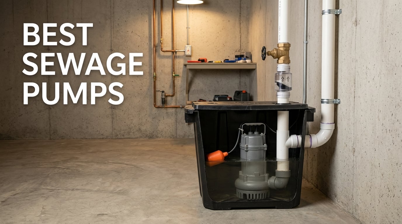 best sewage pumps