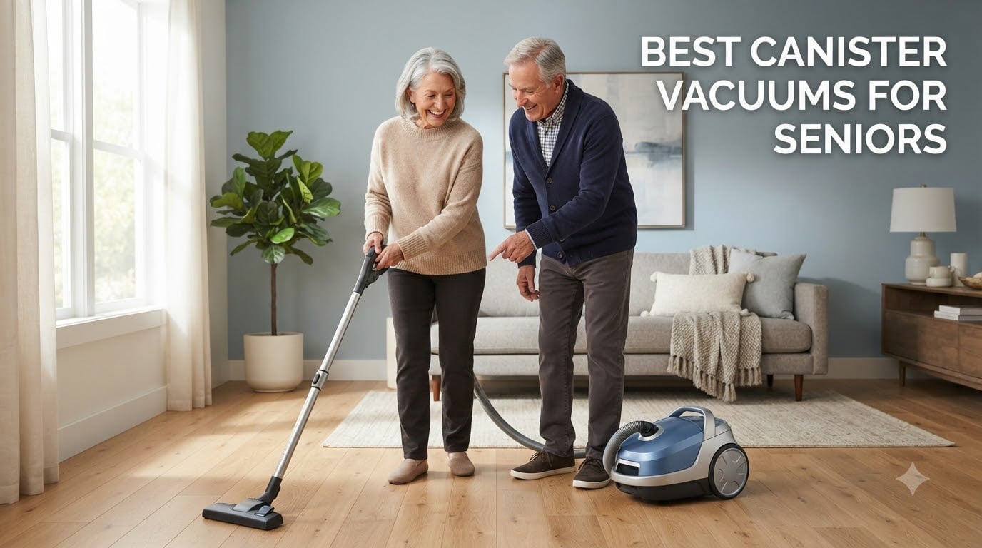 best canister vacuums for seniors
