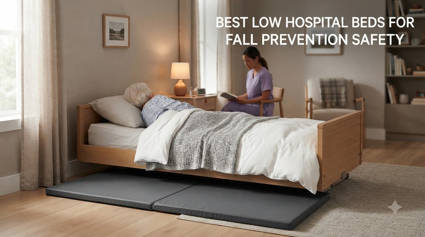best low hospital beds for fall prevention safety