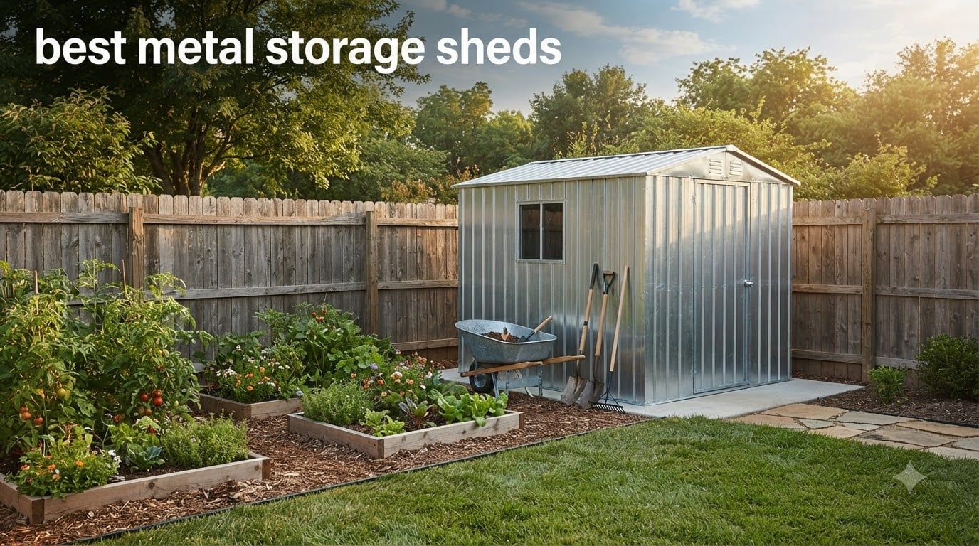 best metal storage sheds