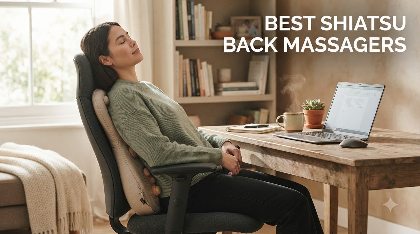 best shiatsu back massagers