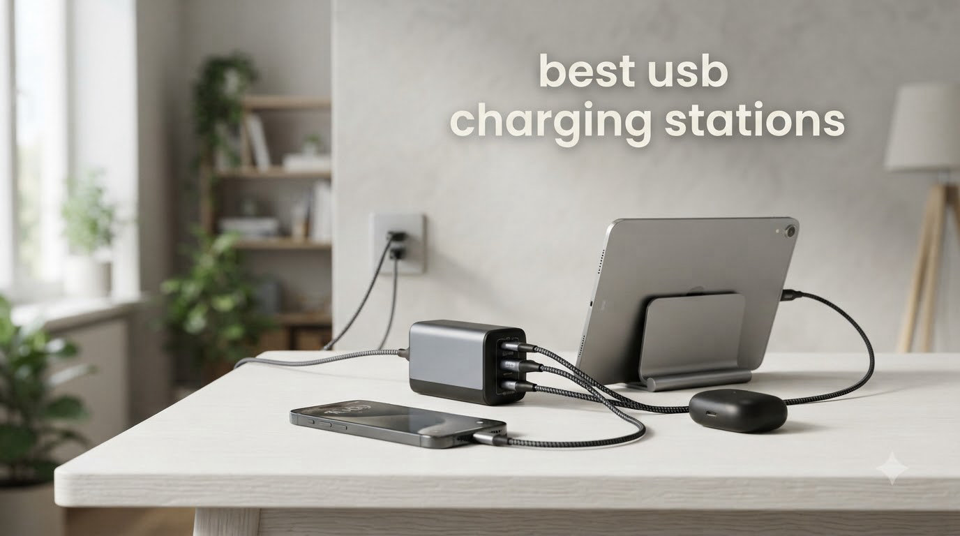 best usb charging stations