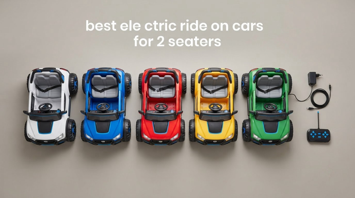 best electric ride on cars for 2 seaters