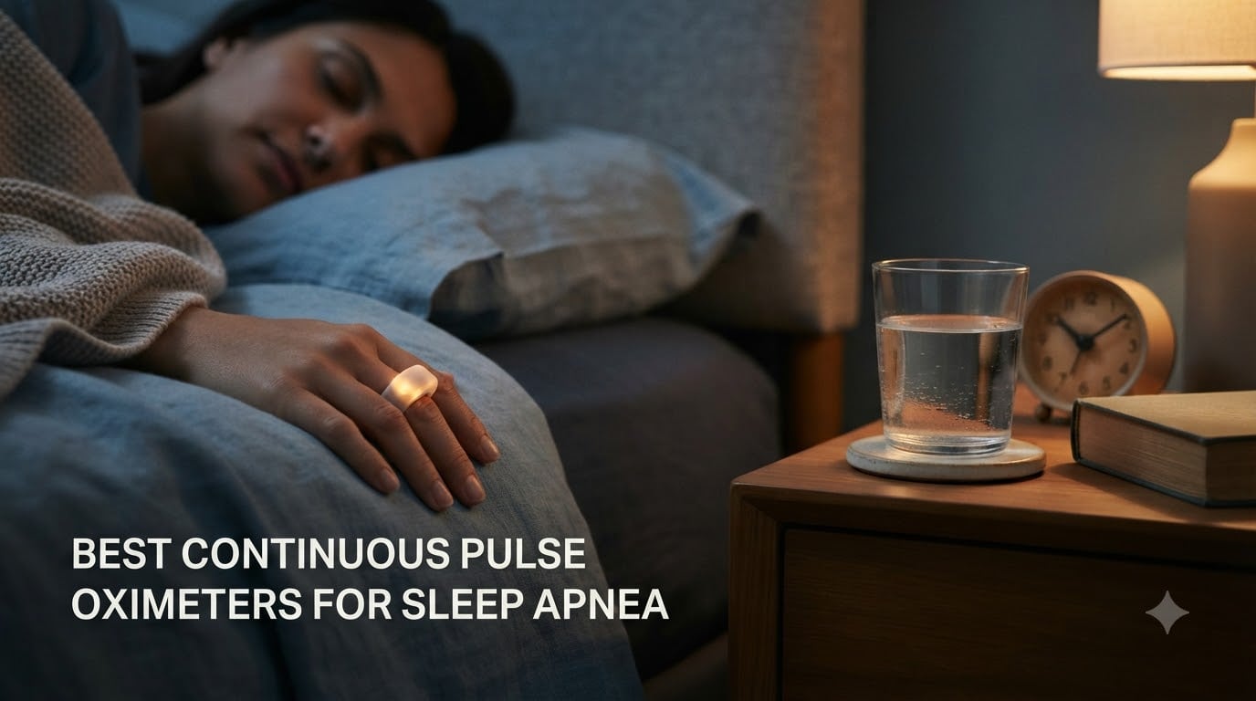 best continuous pulse oximeters for sleep apnea