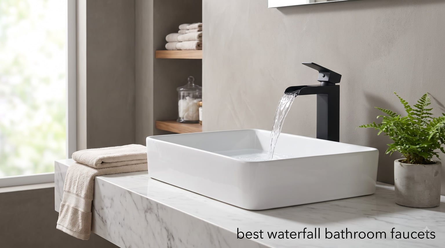best waterfall bathroom faucets