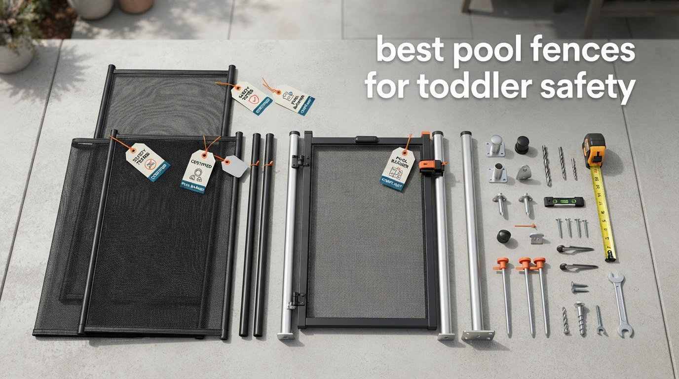 best pool fences for toddler safety