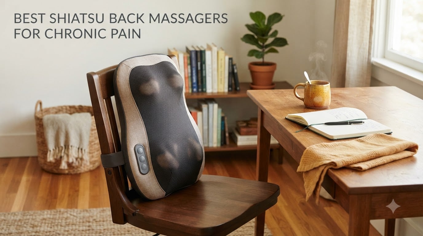 best shiatsu back massagers for chronic pain