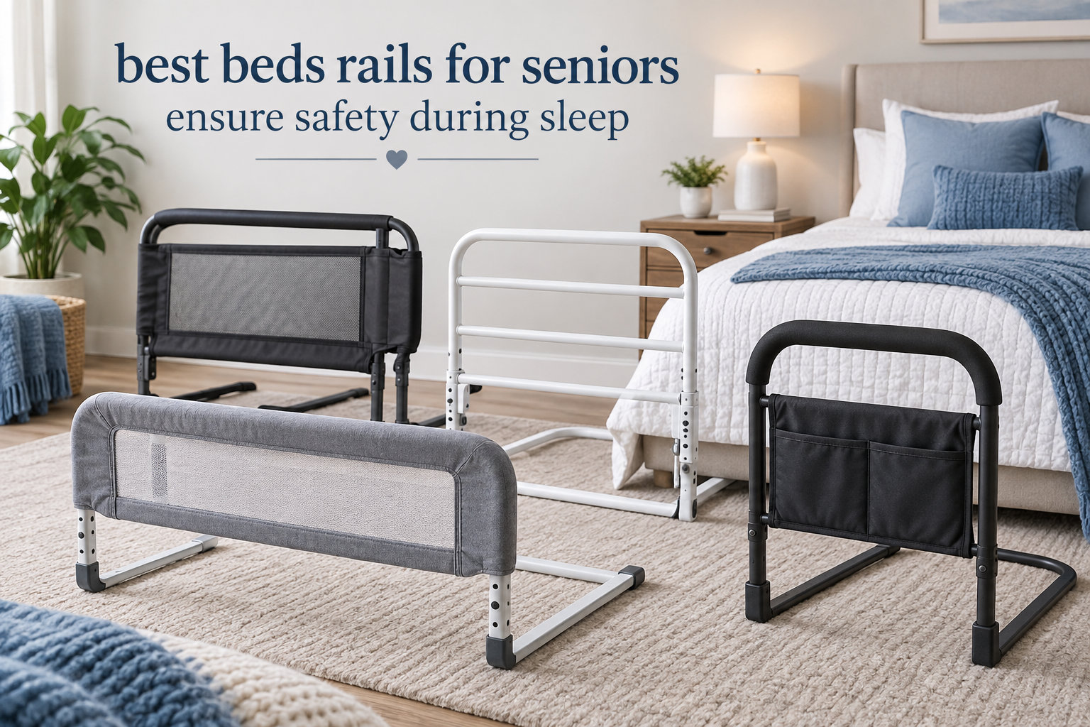 best beds rails for seniors ensure safety during sleep