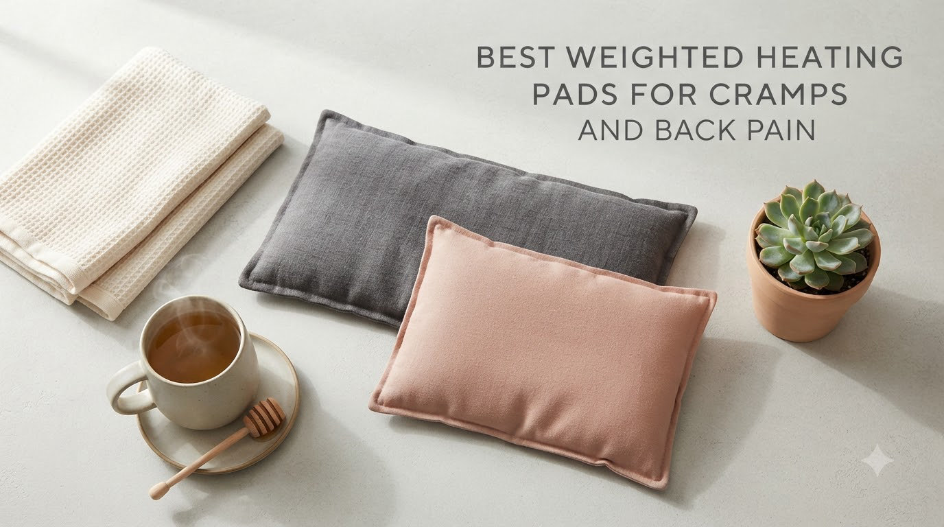 best weighted heating pads for cramps and back pain