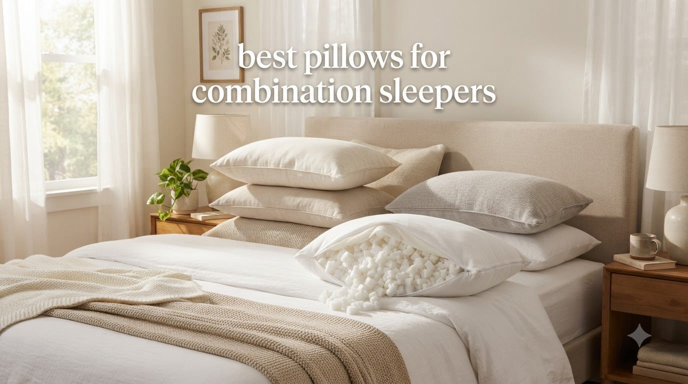 best pillows for combination sleepers