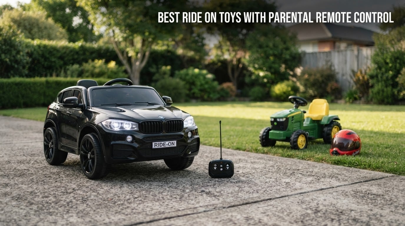 best ride on toys with parental remote control