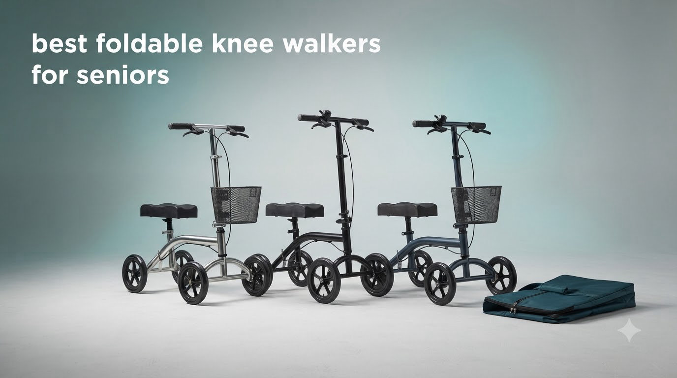 best foldable knee walkers for seniors