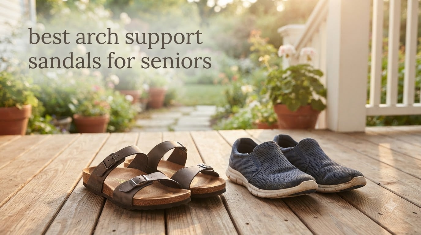 best arch support sandals for seniors