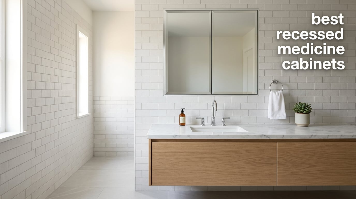 best recessed medicine cabinets
