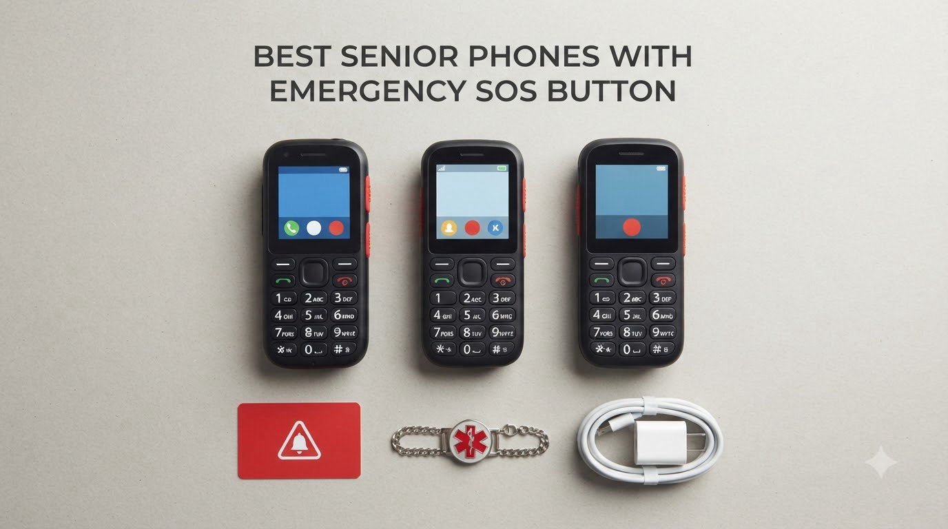 best senior phones with emergency sos button