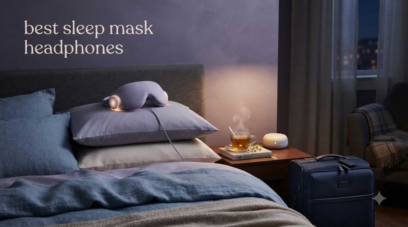best sleep mask headphones