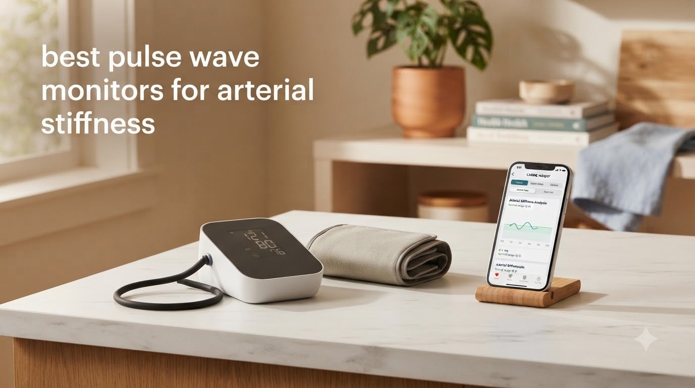 best pulse wave monitors for arterial stiffness