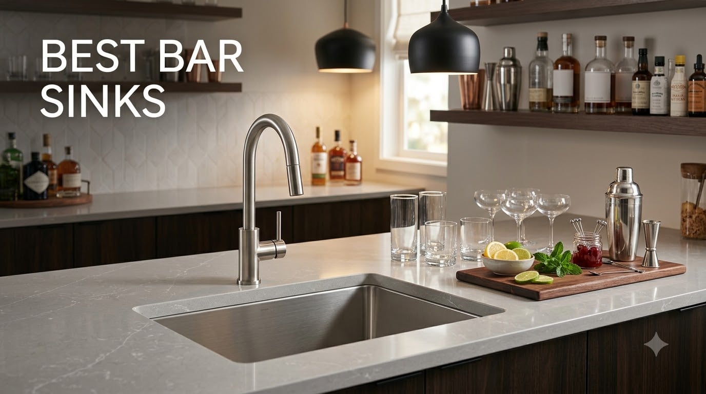 best bar sinks
