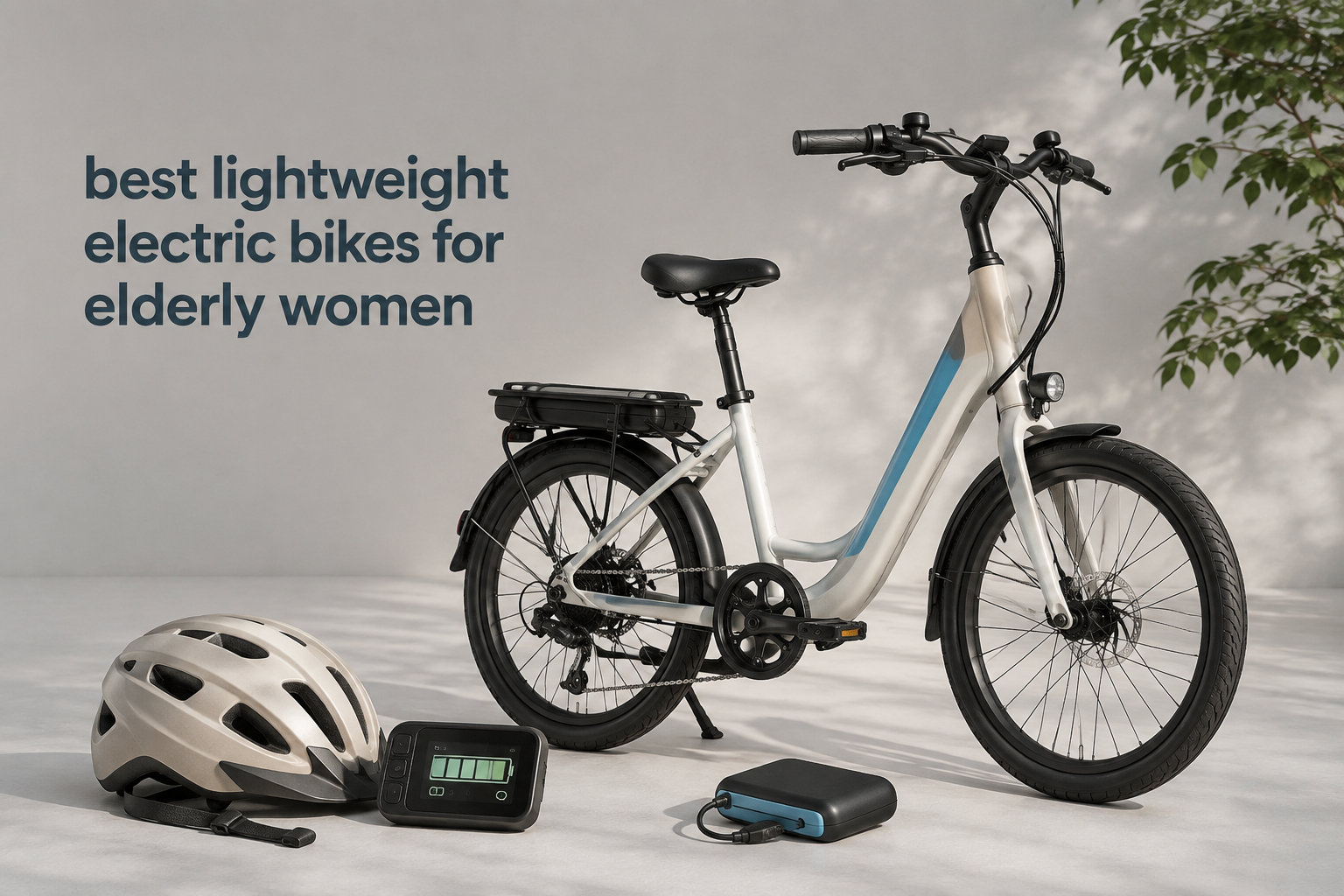 best lightweight electric bikes for elderly women