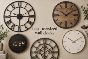 best oversized wall clocks