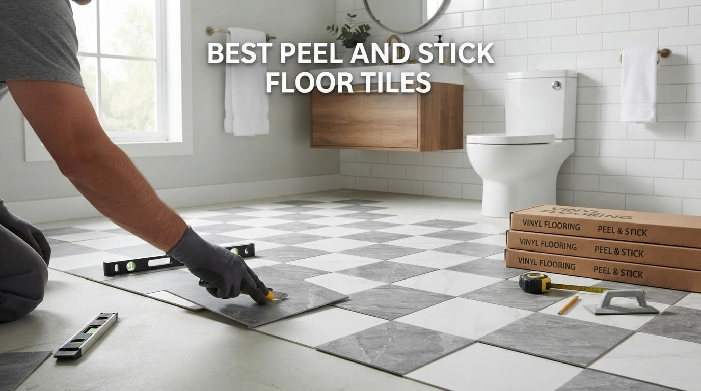best peel and stick floor tiles