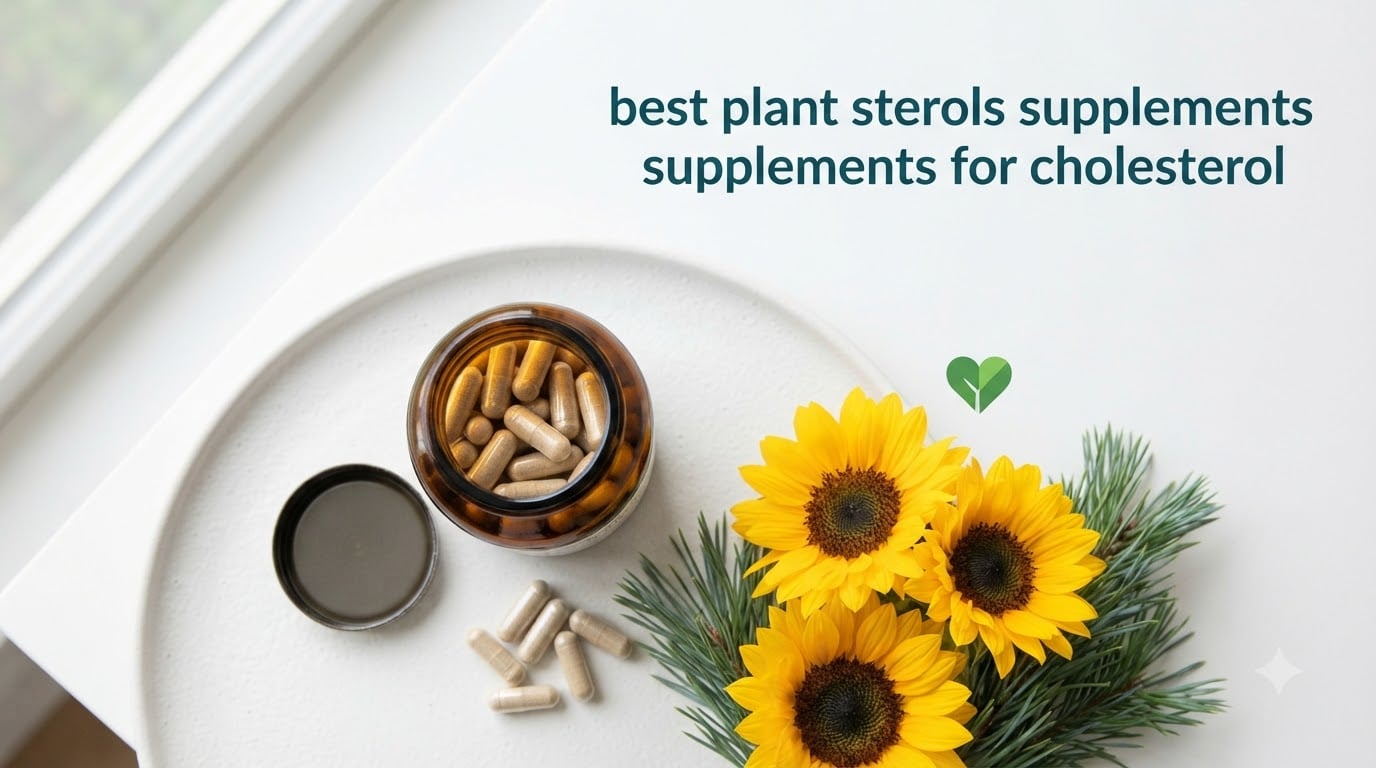best plant sterols supplements for cholesterol