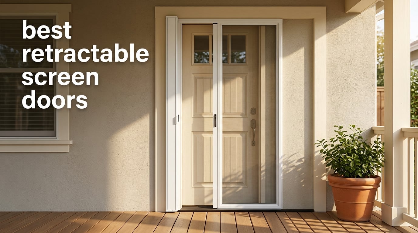 best retractable screen doors