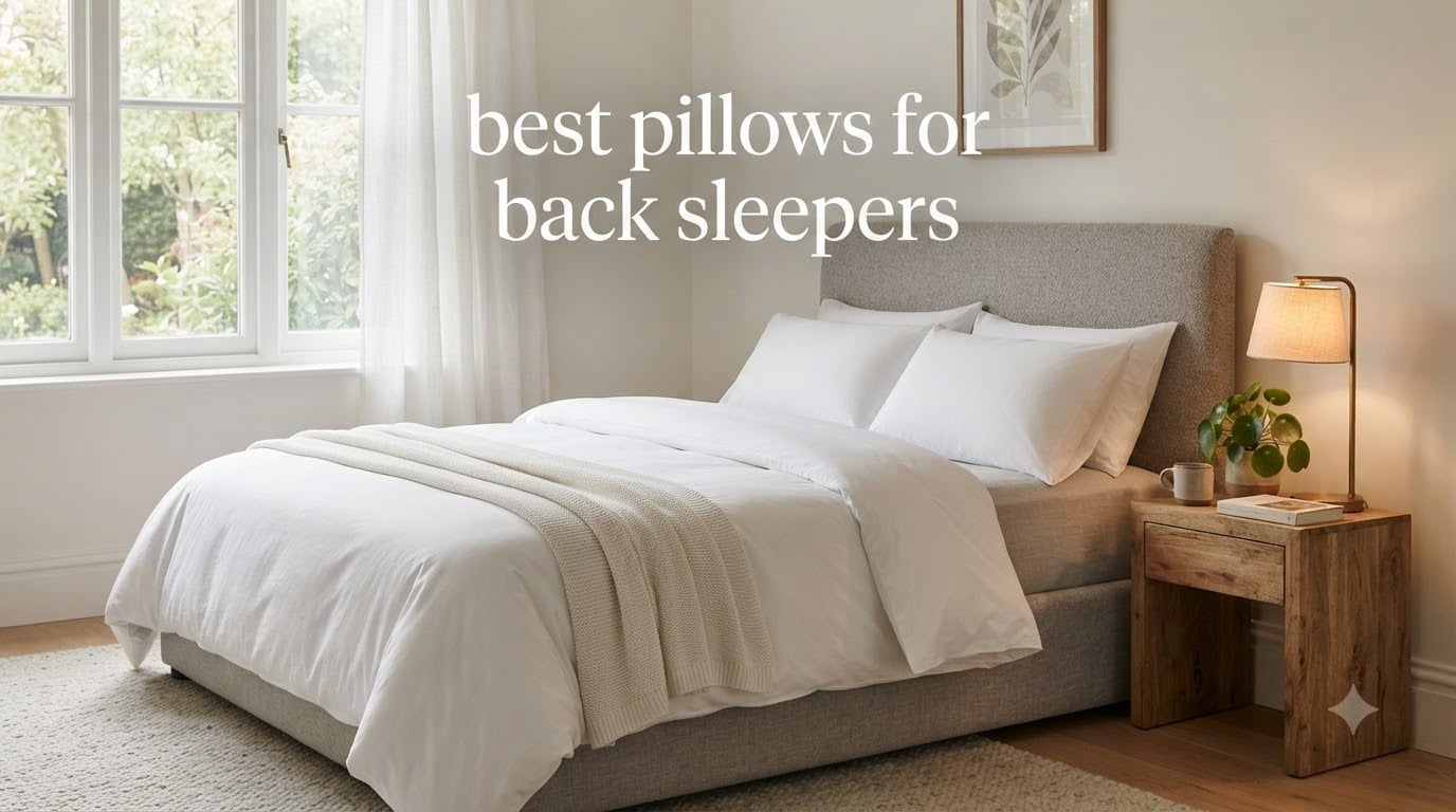 best pillows for back sleepers