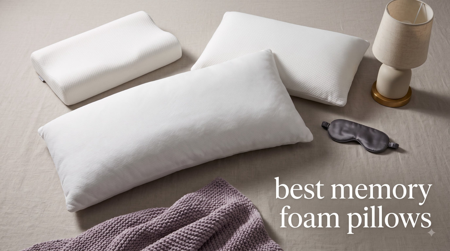 best memory foam pillows