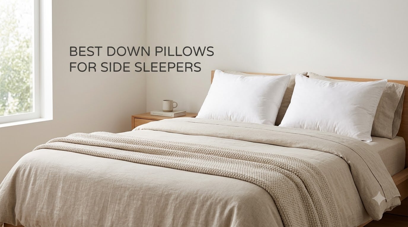 best down pillows for side sleepers